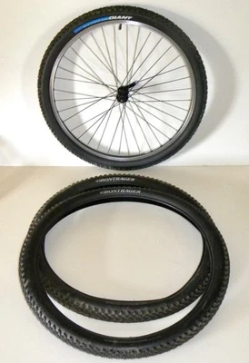 Rueda 26" BONTRAGER AT-550 36 radios (F) con ruta de protección plana GIANT y (2) neumáticos LT3 Foto 1 de 4