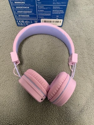 Новый в коробке Iclever беспроводные наушники складной микрофон BTHO2 розовый - Изображение 1 из 3