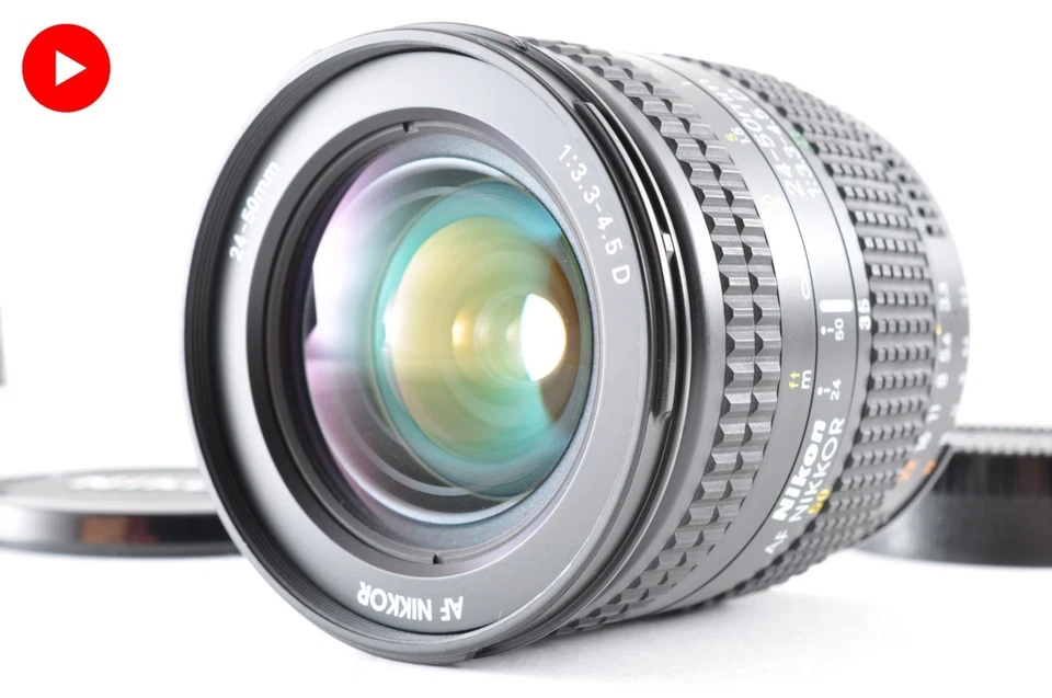 [Exc+5] Nikon AF Nikkor 24-50mm f/3.3-4.5 D lente zoom gran angular #9418 - Imagen 1 de 4