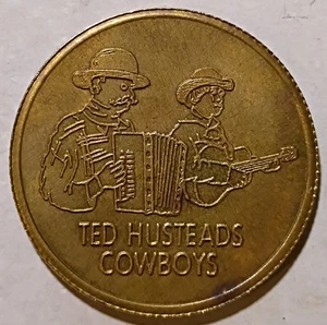 Wall, Dakota del Sur - Ficha de recuerdo de vaqueros Ted Husteads droga de pared - Imagen 1 de 2