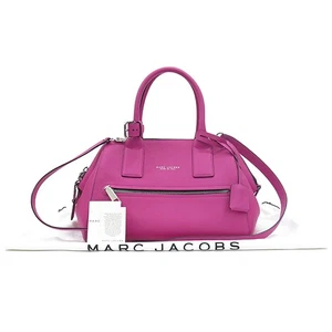 Marc_Jacobs C0001492 Incognito Pink Leather Zip Up Tote + Shoulder Strap 2WAY - Picture 1 of 6