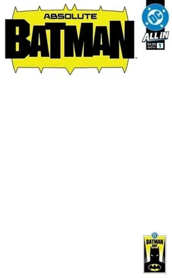 ABSOLUTE BATMAN #1 BLANK BATMAN DAY VARIANT (10/09/2025)