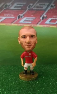 SOCCERWE KEANE MANCHESTER UNITED 1998/99 STATUINA CALCIATORE - Imagen 1 de 4
