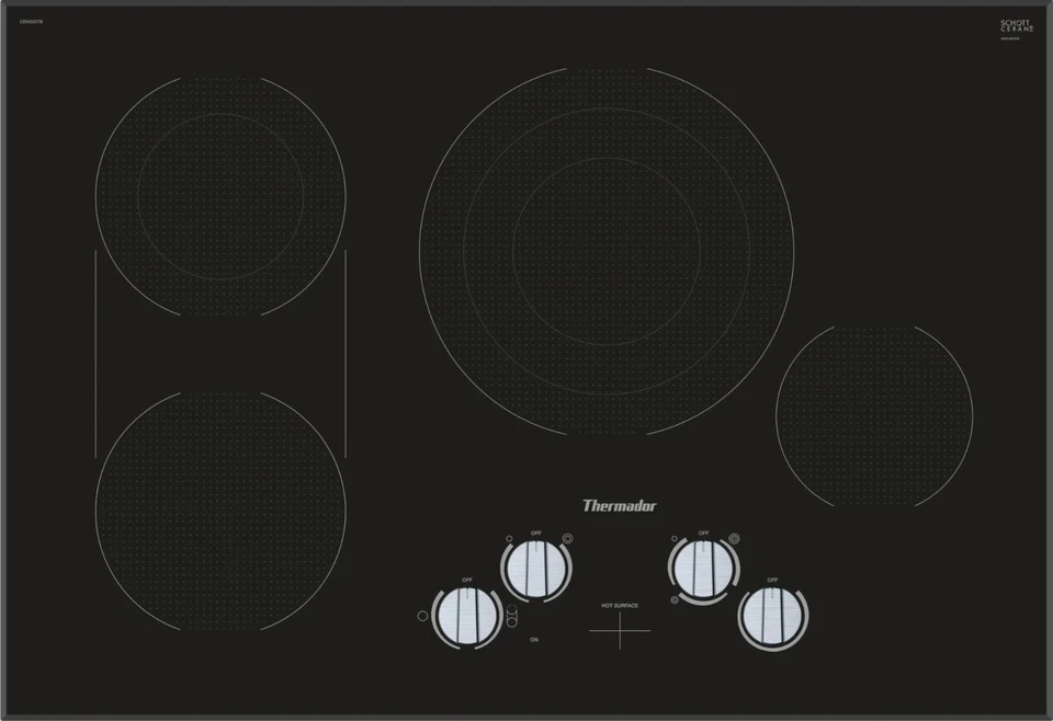 CEM305TB-Thermador Masterpiece 30" Black Electric Cooktop Discontinued NIB - Image 1 of 1