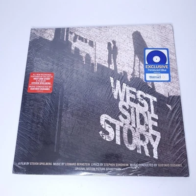 West Side Story Spielberg Movie Soundtrack 2LP Exclusive Blue Vinyl Record New - Image 1 of 4