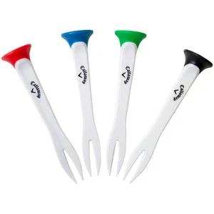 Callaway Golf 4 Pack Par-Tee Quick Fix High Performance 3.75" Plastic Tees - Picture 1 of 1