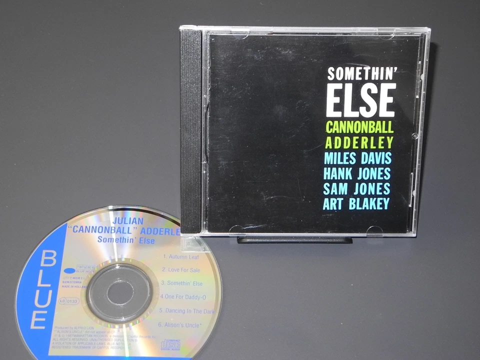 cannonball adderley blue note cd - soemthin else, miles davis - Bild 1 von 2