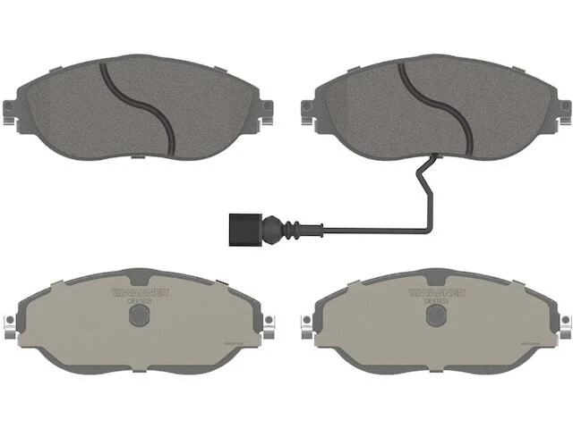 Juego de pastillas de freno delanteras para Audi Q3 2020 2019-2021 SJ932NG Foto 1 de 1