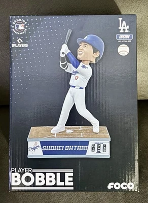 Shohei Ohtani Carrera Home Run HR Contador 8 Pulgadas Bobblehead LA DODGERS NUEVO EN CAJA FOCO Foto 1 de 3