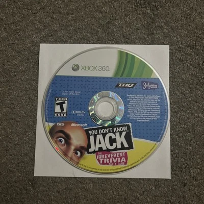 You Don't Know Jack - Xbox360/Tested/GameOnly - Image 1 of 3