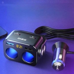 KFZ Auto 2-Fach USB Adapter Zigarettenanzünder Verteiler Buchse Steckdose Handy - Zdjęcie 1 z 6
