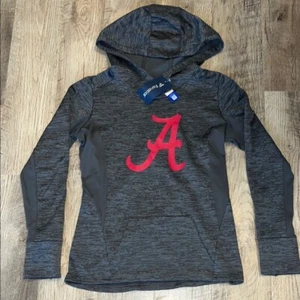 Atlanta Braves Fanatics Woman's Gray Hoodie Medium - Picture 1 of 3