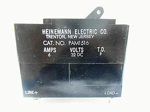 PAM1516 INTERRUTTORE HEINEMANN, 6 AMPERE/32 VDC NUOVO VECCHIO MAGAZZINO - Foto 1 di 4