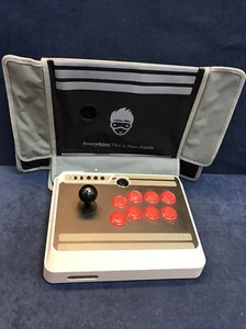 8bitdo NS30 ARCADE STICK - Great for Pi, Switch, Steam Android/Mac MAME - Picture 1 of 8
