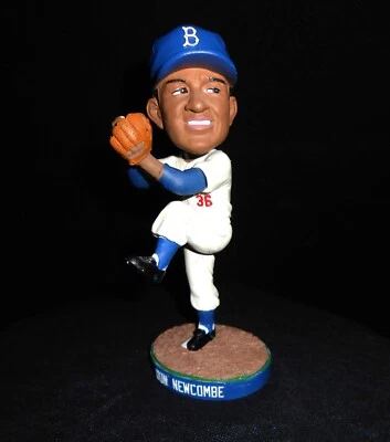 Brooklyn Dodgers #36 Don Newcombe Bobblehead 2016 MLB LA Dodgers Bobble USED - Image 1 of 4