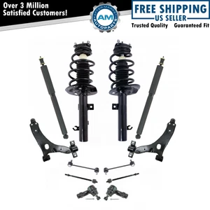 Front and Rear Steering & Suspension Kit Fits 2009-2010 Ford Focus - Picture 1 of 10