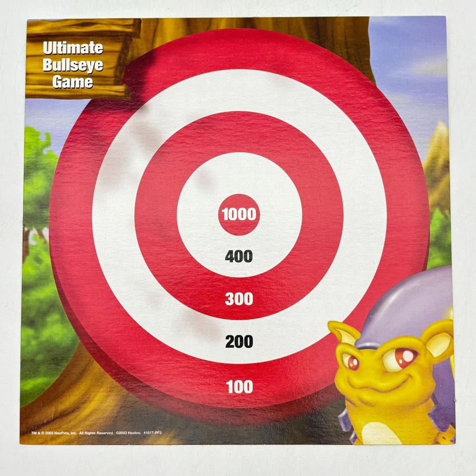 Peças de reposição Adventures in Neopia Ultimate Bullseye Target 2003 - Imagem 1 de 1