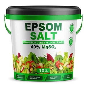 Epsom Salts For Gardeners Plant Growth Magnesium Sulphate Fertiliser Bucket - Picture 1 of 26