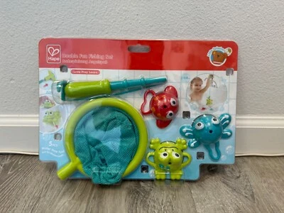 Juego de pesca Little Splashers Hape doble divertido Foto 1 de 2