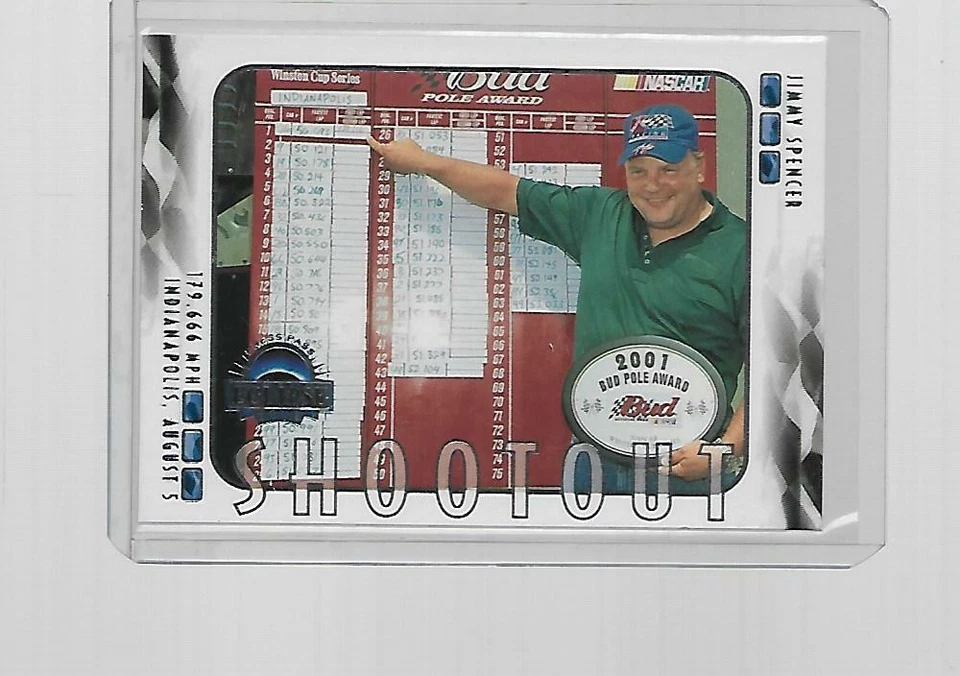 2002 PRESS PASS ECLIPSE RACING JIMMY SPENCER #47 - Image 1 of 1