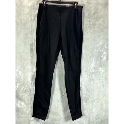 INC INTERNATIONAL CONCEPTS Women's Deep Black Skinny-Leg Ponte Pants SZ 10 - Image 1 of 4