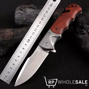 Browning Knife Folding Opening Pocket Hunting Camping Survival Fishing DA318 AU - Picture 1 of 5