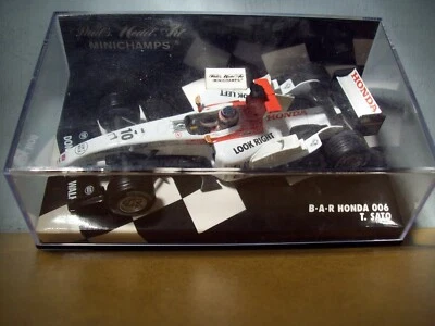 1/43 MINICHAMPS 400 040010 BAR HONDA 006 2004 TAKUMA SATO Foto 1 de 4