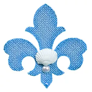 Sizzix Bigz Fleur de Lis #2 die #656559 Einzelhandel $ 19,99 Designer Rachel Bright - Bild 1 von 4