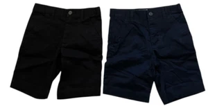 Cat & Jack Shorts Boy 4 Adjustable Waist Stretch Lot Of 2 Shrink Resistant Play - Picture 1 of 8