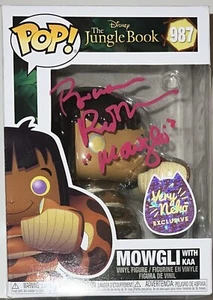 Bruce Reitherman Mowgli Signed Autographed Jungle book Funko Pop Beckett - Picture 1 of 5