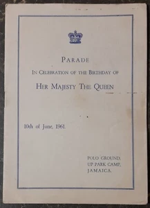 Parade In Celebration of The Birthday of Her Majesty The Queen - 1961 - Jamaica - Picture 1 of 5