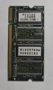 RICOH savier lanier gestenter PC133 256MB RAM DIMM B1325763 PC2100 B1325763A - Zdjęcie 1 z 2