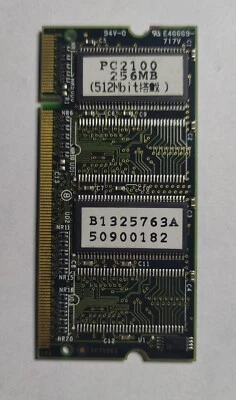 RICOH savier lanier gestenter PC133 256MB RAM DIMM B1325763 PC2100 B1325763A - Image 1 of 2