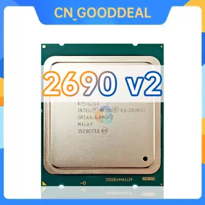 Intel Xeon E5-2690 v2 SR1A5 3.0GHz 10C/20T 25MB 130W LGA2011 CPU Processor - Picture 1 of 1