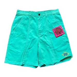 Gotcha Chino Shorts Mens 32 Surf Skate NWT 80s Vintage Over Dyed Neon - Picture 1 of 9