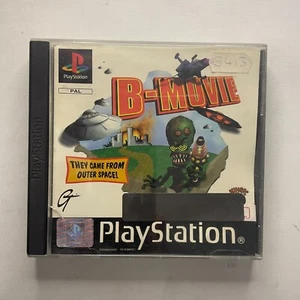 B-Movie Sony Playstation 1 PS1 PSX PAL Game Complete w Manual Tested AUS Seller - Picture 1 of 3