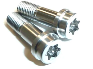 Ducati PANIGALE 1100 V4 S 2018-2024 Titanium Swingarm Hub PINCH BOLTS 77157578B - Picture 1 of 9