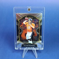 Payton Manning PANINI PRIZM BRONCOS HTF CARD - W/ CASE