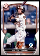2023 Bowman 1st Edition Base #BPPF-144 Colton Cowser