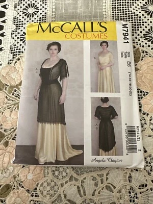 McCalls 7941 - Misses' 1900s - 1910s Evening Dress, Costume Titanic Uncut FF - Image 1 of 3