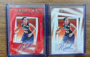 2023 Nykesha Sales Legacy Autographs Red. 44/49 And Base Card - Picture 1 of 3