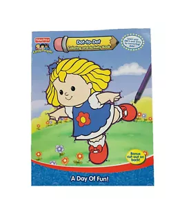 Fisher-Price Little People Activity Book ~ A Day of Fun (Dot-to-Dot Adventures) - Picture 1 of 3