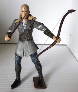 LEGOLAS - 2001 ToyBiz The LOTR: Fellowship... 6.5" Figure w/Bow & Arrows - Picture 1 of 3