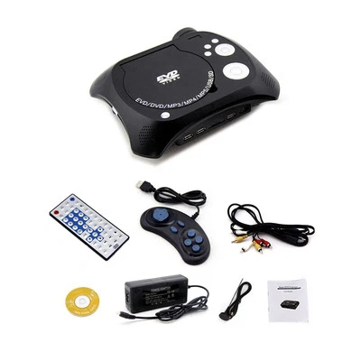 Universal Home Cinema Theater Portable DVD LCD Projector KSD-368 TV Game CD - Image 1 of 4