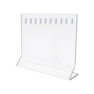 Soporte de exhibición transparente para señuelos de pesca, soporte de acrílico para señuelos de pesca estante de almacenamiento Foto 1 de 4