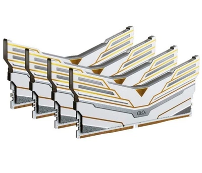 64GB (4x16GB) DDR4 RAM OLOy WarHawk Aura Sync RGB 3600MHz CL18 1.35V 288Pin NEW - Image 1 of 3