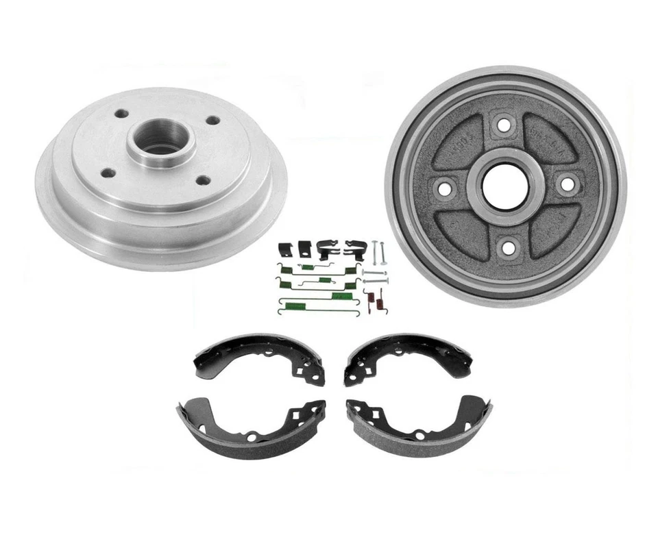 Se adapta a 1995 1996 1997 GEO Metro 3 puertas escotilla tambores de freno trasero y zapatas de freno Foto 1 de 4