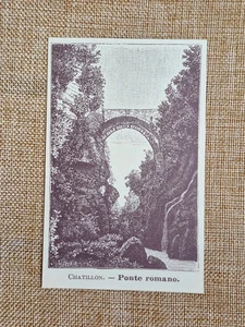 Aosta nell'800 Ponte romano Valle d'Aosta - Picture 1 of 1