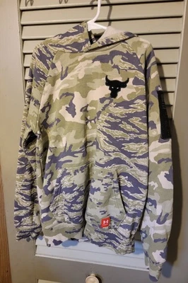 Sudadera con capucha Under Armour Freedom Brahma "The Rock" camuflaje. Niños jóvenes medianos Foto 1 de 4