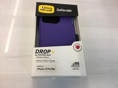 OtterBox Defender Case Drop+ for iPhone 13 Pro Max - Purple - Image 1 of 3